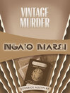 Cover image for Vintage Murder